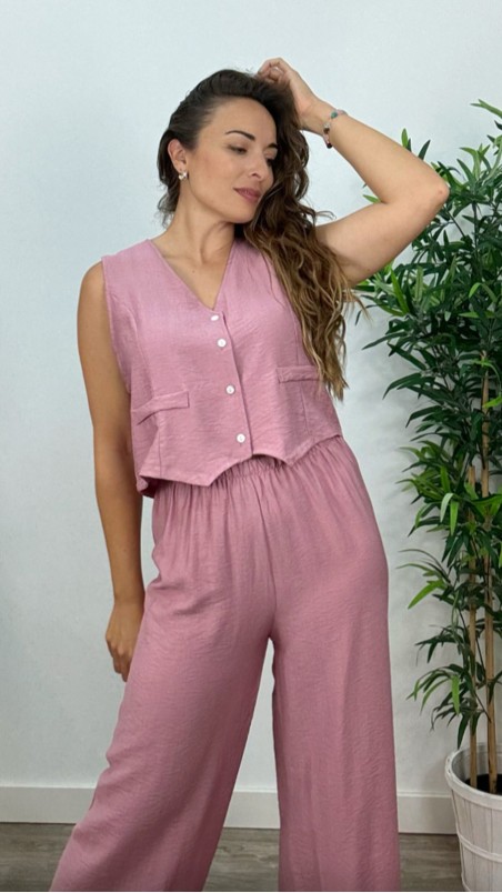 Conjunto pantalón y chaleco